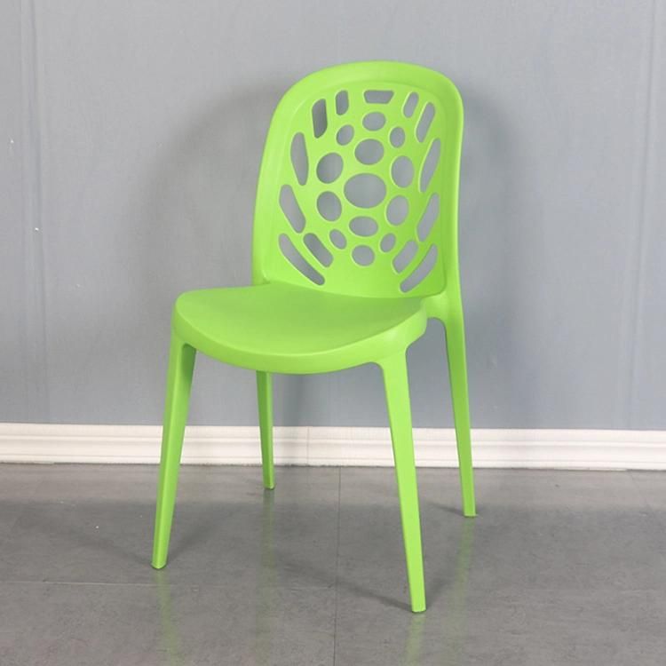 Casual Plastic Back Chair Sedie Cucina Sedie Moderne Sala in Pranz Nordic Modern Simple Chair Wholesale Adult Chair Sky Blue