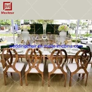 Hot Sell Noble Big Size 2.4m Wedding Hall Dining Table