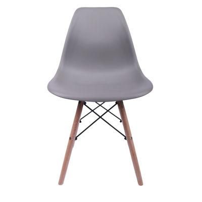 Wholesale Dining Room Furniture Simple Style Gray Plastic Chair Sillas Cadeira Plastic Chairs Sil