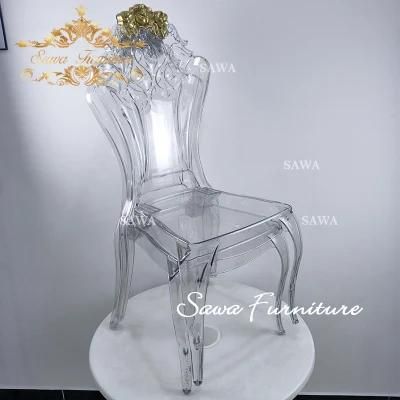 2020 Modern New Design Transparent Clear Chiavari Tiffany Chair