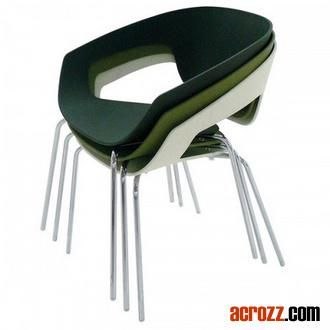 Replica Reproduce Stackable Chrome Leg Dining Vad Chair