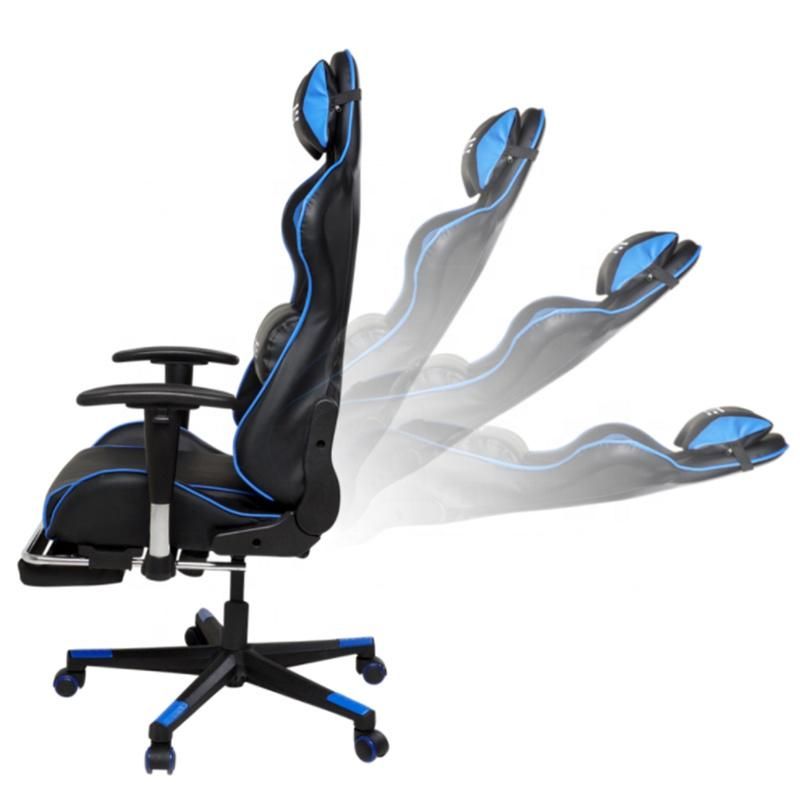 Gaming Chair Racing Office Computer Game Chair Ergonomic Backrest and Seat Recliner Swivel Rocker E-Sports Chair