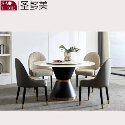 Foshan, China Non-Customized Carton Packed Dia135cn, Dia150cm, Dia160cm Extendable Marble Dining Table