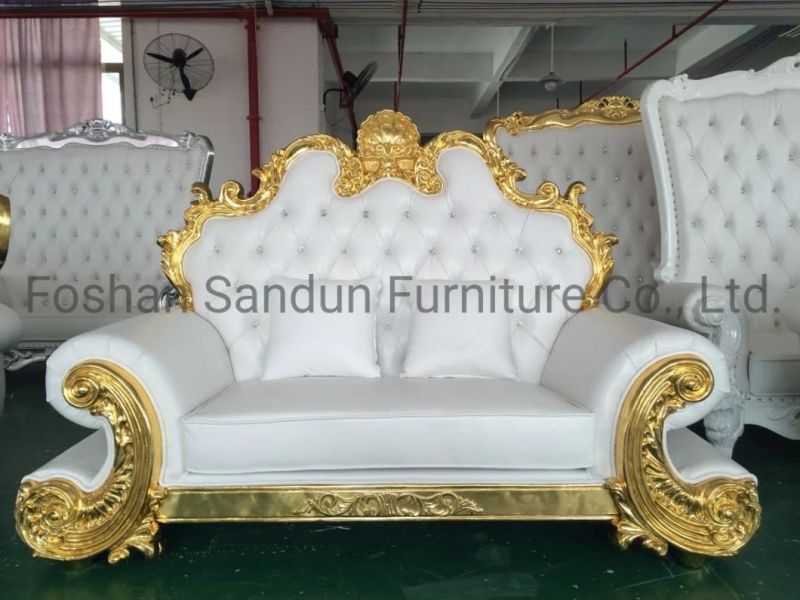 China Factory Directly Sale High End Wedding Throne Sofa Chair