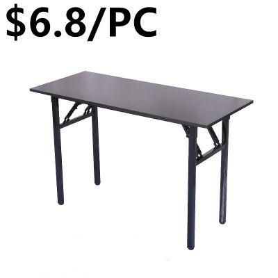 Wholesales Items Plastic Dining Table and Chair Rectangular Folding Table for Wedding