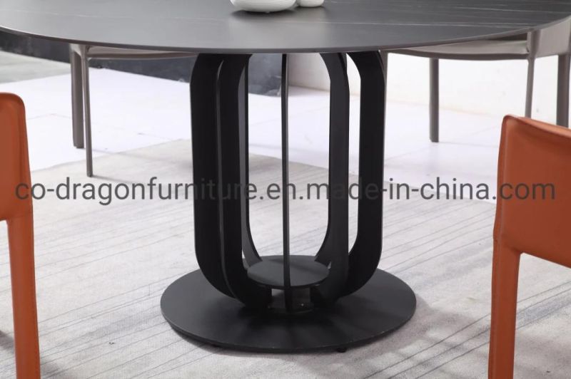 Luxury Round Dining Table Sets with Top for Modern Furniture