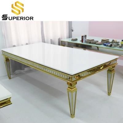 Hotel Restuarant Wedding Event Dining Table for 200cm Length