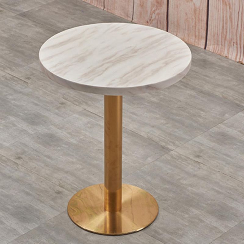 Hot Sale Wholesale Custom Made Metal Wooden Dining Tea Table