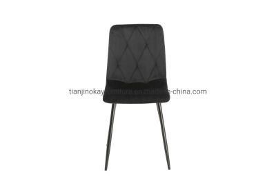 Factory Supply High Quality Velvet Dining Chair for Dining Room