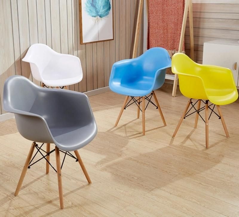 Modern Simple Armchair Plastic Chair Leisure Coffee Chair Computer Chair