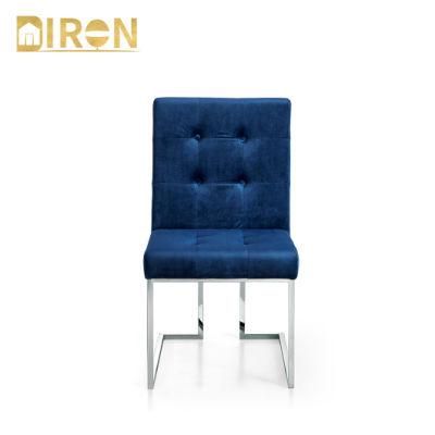 Cheap Wholesale Stainless Steel Small Home Hotel Dining Chair