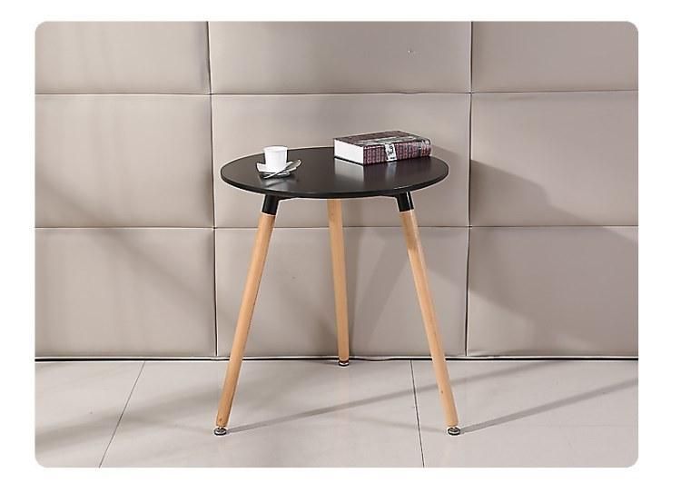 Muebles Classic Fashion Home Furniture Solid Wood MDF 80*80 Round Table for Dining Room