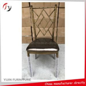 Cross Back New Design Tiffany Wedding Hall Restaurant Chairs (AT-355)