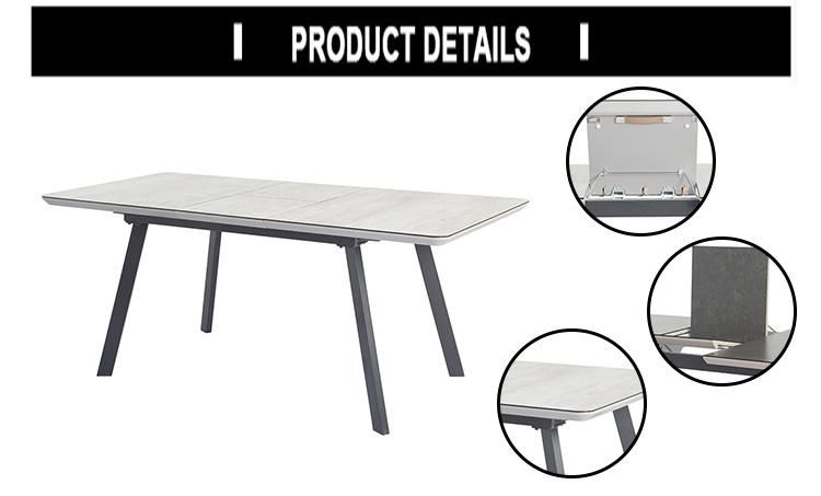 High Quality Extendable Dining Table, New Model Dining Room Table