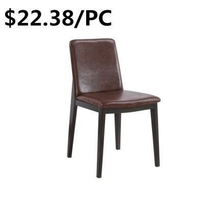 Modern Design Stackable Metal Cushion Cafe Restaurant Silla Dining Chair