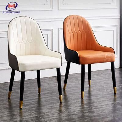 Contemporary Modern Elegant Solid Wood Nordic Upholstered Dining Room Table Chairs