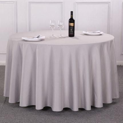 Customized Size PVC Folding Round Table Polyester Table Cloth