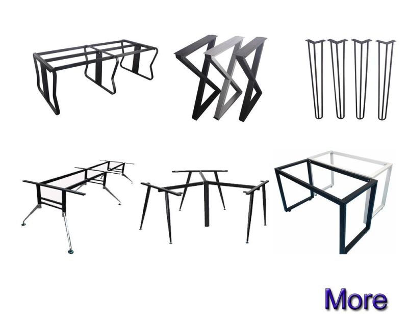 Customized Any Size and Style Steel Table Frame Legs