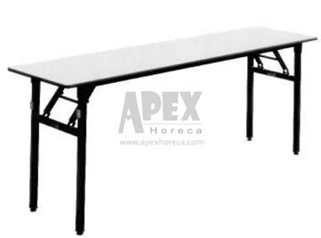 Wooden Folding Rectangular Table Restaurant Furniture Event Table