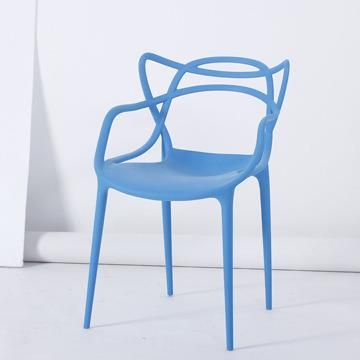 Promotion Milano Modern Luxury Designer Coffee Shop Dining Room Plastic Master Chair