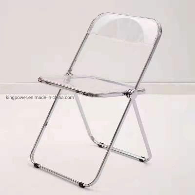 Modern Design Folding Wedding Clear Outdoor Chair