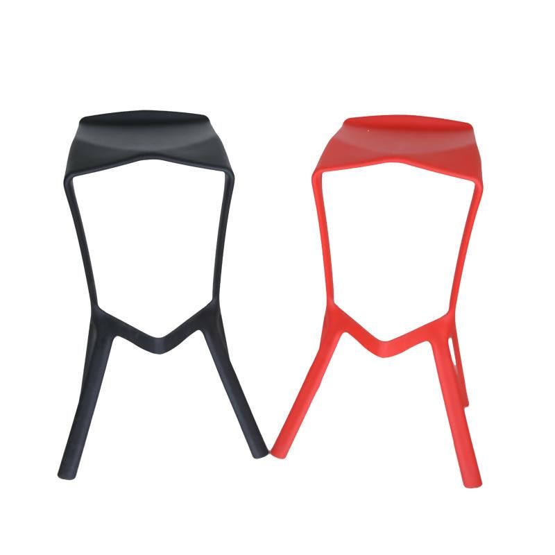 High Quality PP Plasticstacking Bar Chair