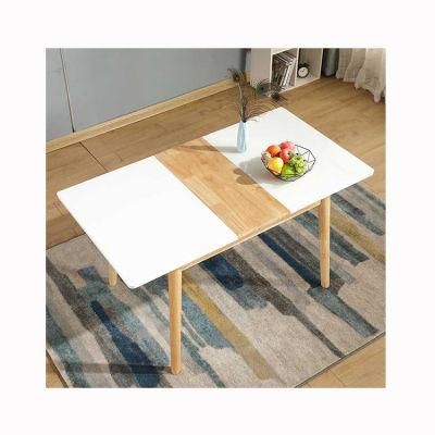 Modern Home Furniture Table a Manger Extendable Dining Table Mesa De Comedor Alargar Solid Wood Industrial Table