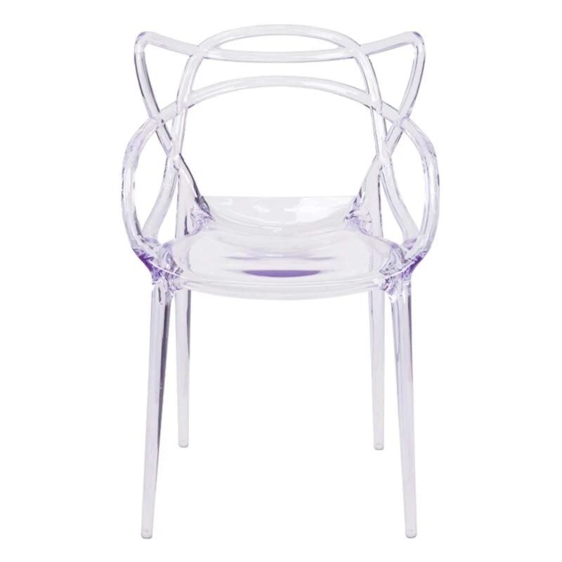 Colorful Leisure Design Outdoor Garden Cafe Office Restaurant Plastic Chair for Sale