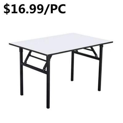 Excellent Popular Indoor Home Furniture Restaurant Dining Metal Folding Table