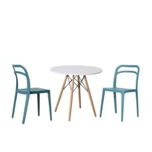 Contemporary Outdoor Furniture Simple Style PP Durable Material Outdoor Dining Chair