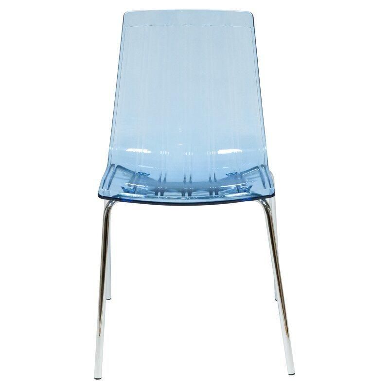 Exquisite Workmanship OEM ODM High Back Steel Leg PP Body Plastic Dining Chairs