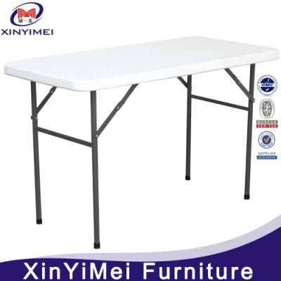 Luxury Restaurant Furniture Plastic Folding Long Table Wholesale