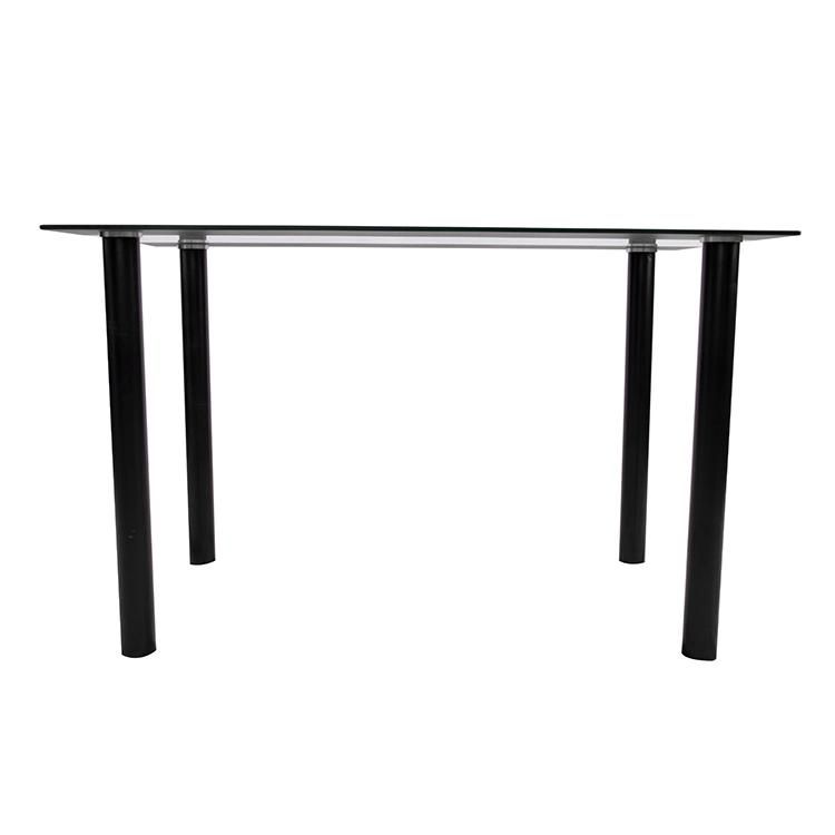 Wholesale Dinning Furniture Tempered Glass Dining Table