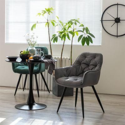 Dining Chair Wholesale Gold Luxury Nordic Cheap Indoor Home Furniture Room Restaurant Dining Leather Velvet Modern Dining Chair