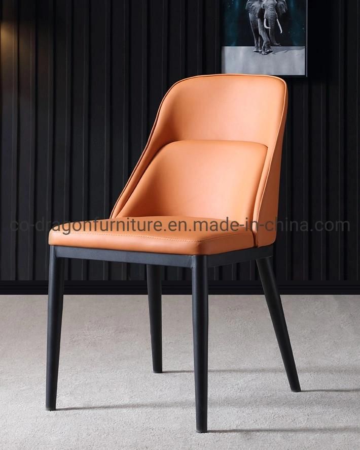 Modern Home Furniture High Back Leisure Leather Dining Chair Sets