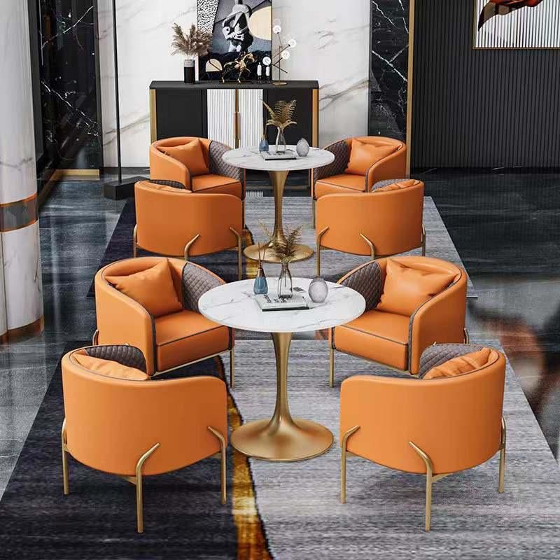 Modern Hotel Luxury Dining Room Furniture Metal Chair