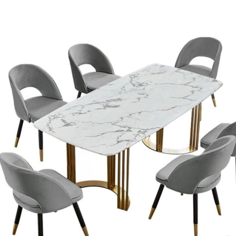 Marble Top Dining Table Living Room Dining Tables