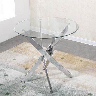 Modern Furniture Dining Sets Metal Legs Dining Table