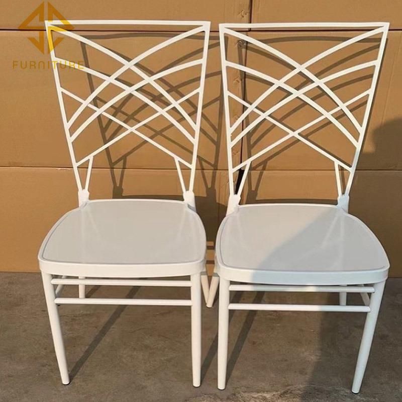 10 Years Manufacture Supply Quality Stacking Chiavari Chairs Weddings