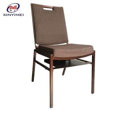 Wholesale Square Back Conference Hall Chair with Bookshelf