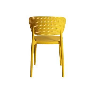 Project Furniture School Chair American Popular High Quality Restaurant Plastic Chair with Holes Stackable Chairs