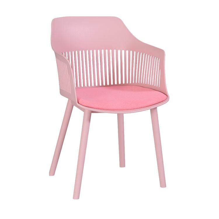 Hot Selling Dining Room Chair PP Plastic Chair Colorful Sugar Outdoor Chair