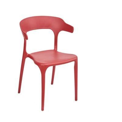 Europe Simple Design Home Furniture Chair Spacesaving Milano Hotel Restaurant Dining Room Plastic Dining Chair