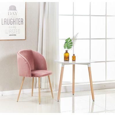 Modern Design Hot Transfer Legs Velvet Dining Chair Furniture