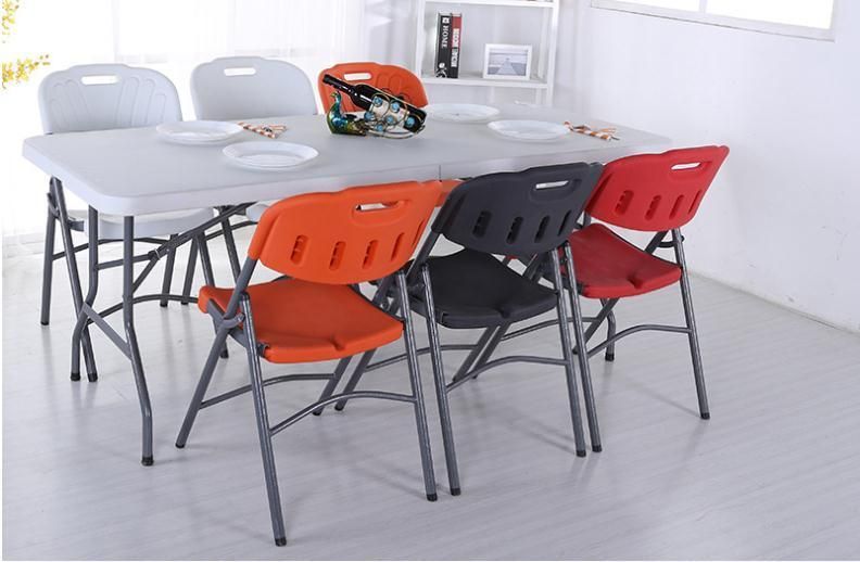 2020 Hot Sold Portable Metalgarden Restaurant Camping Home Dining Folding Table