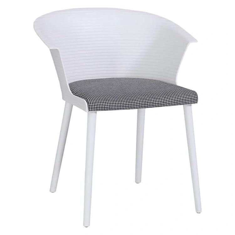 Hot Sale Restaurant Chair Plastic Chair Modern Home Outdoor Furniture Cafe Upholstery Dining PP Plastic Chair