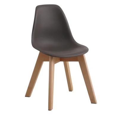 Modern Fashion Wood Plastic Chair for Adult High Back Leisure Conference Reception Restaurant Training Plastic Dining Chair