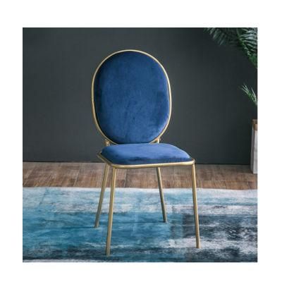 Navy Blue Villa Apartment Table Combination Dining Chair