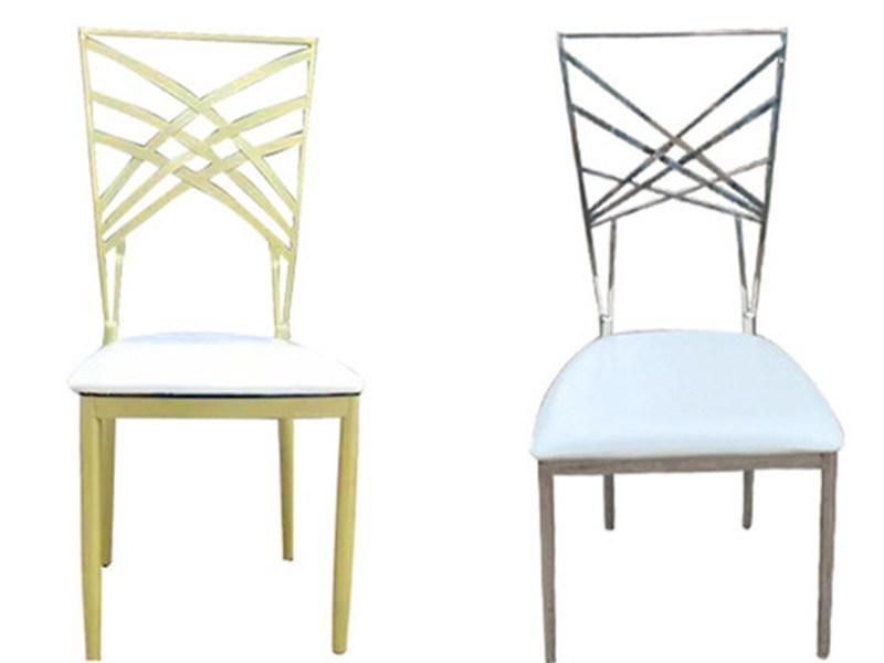 Good Price Luxury Wholesale Restaurant Dining Hall Metal Chiavari Chair