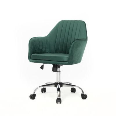 Economical Custom Density Office Velvet Living Room Leisure Chair